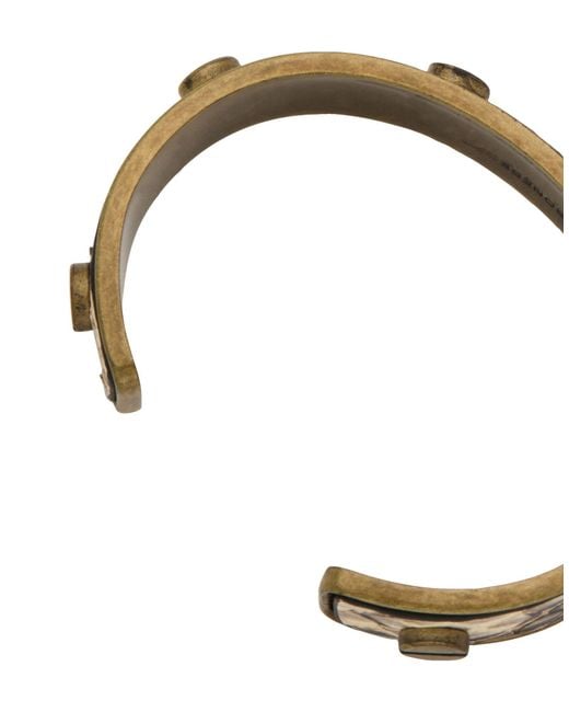 Borbonese Metallic Armband