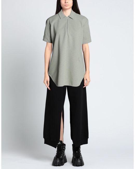 Jil Sander Gray Polo Shirt