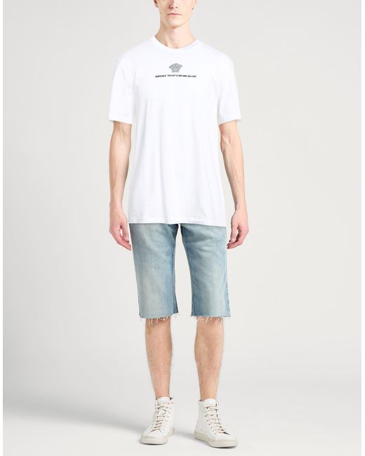 Versace T-Shirts in White für Herren