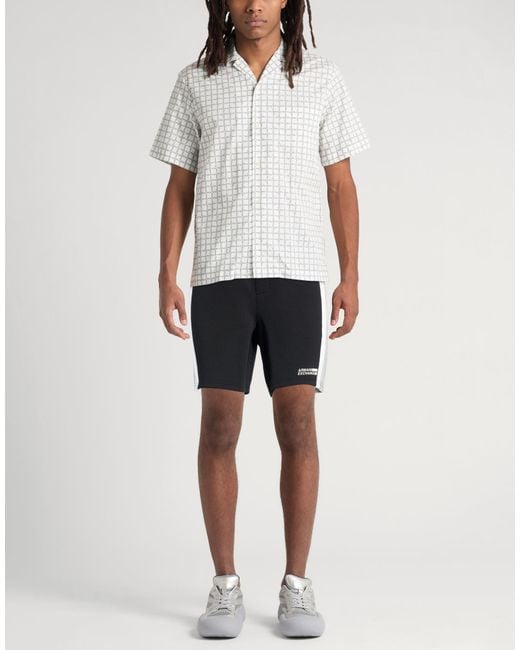 ARMANI EXCHANGE Blue Shorts & Bermuda Shorts for men