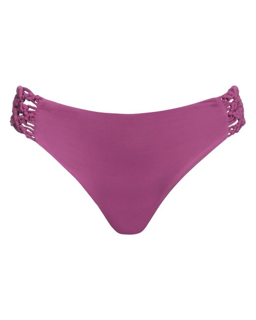 Fisico Purple Bikini Bottoms & Swim Briefs