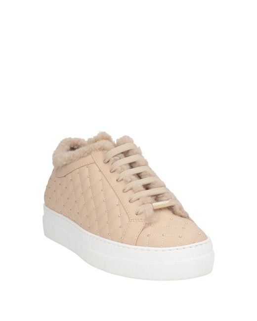 Le Silla Natural Sneakers Leather