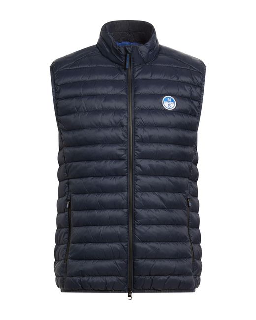 North Sails Blue Vest Polyamide for men