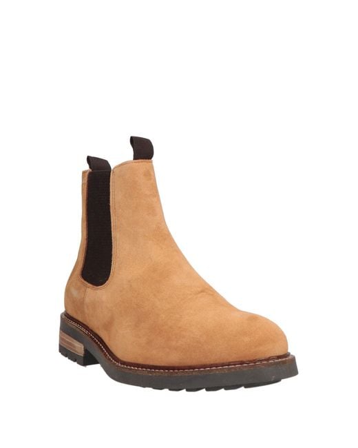 Hackett Brown Ankle Boots for men