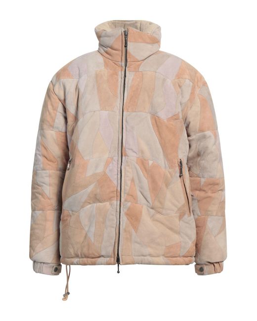Guess Natural Jacket Leather for men