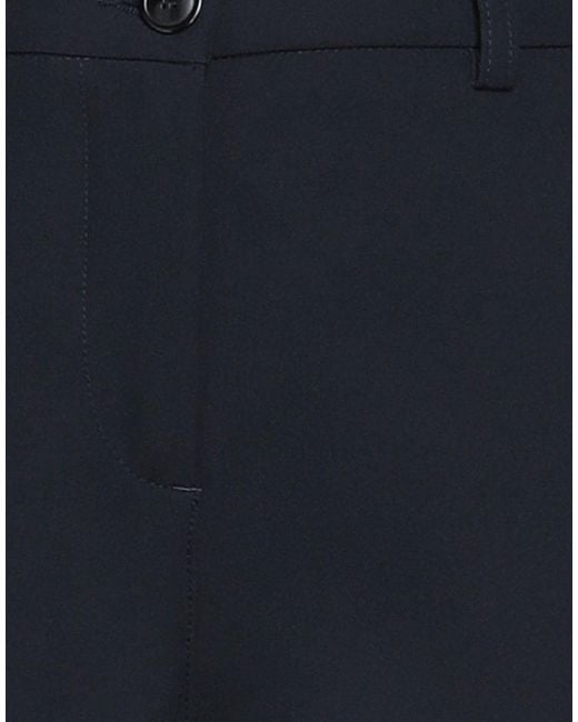 19.70 Nineteen Seventy Blue Pants Polyester, Elastane