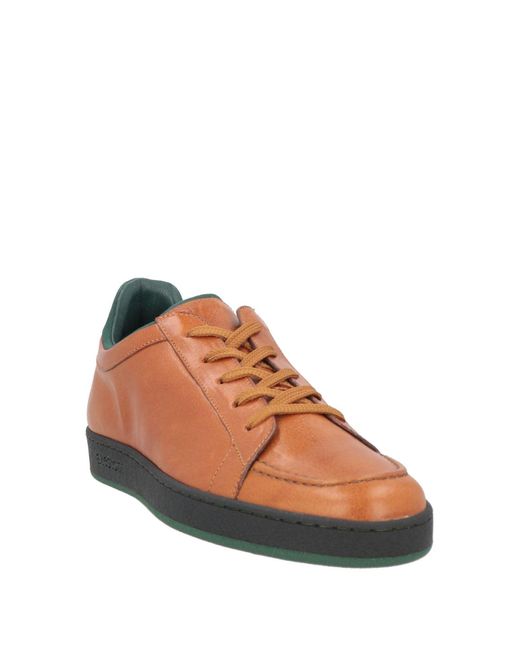 A.Testoni Brown Sneakers