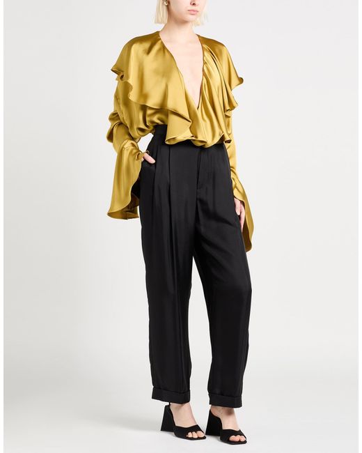 Norma Kamali Yellow Bodysuits