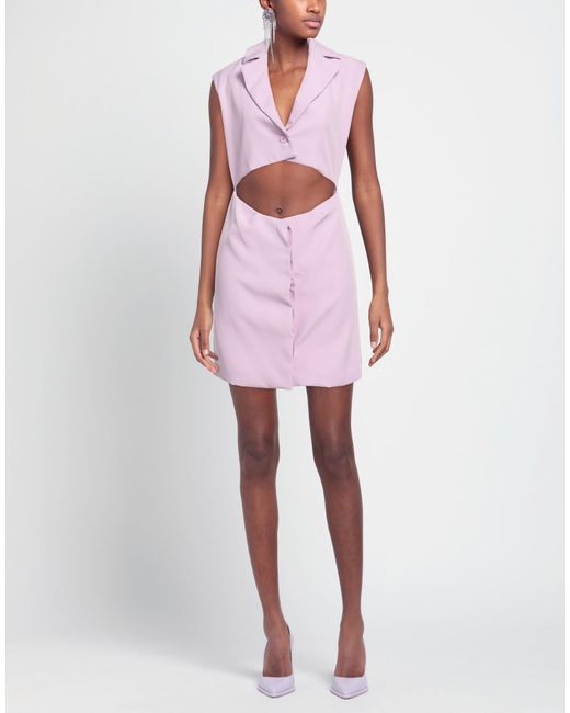 VANESSA SCOTT Pink Mini Dress