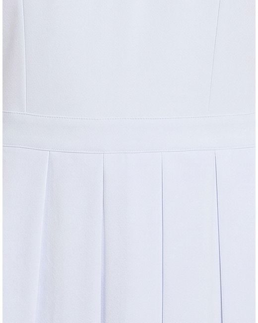 Tory Burch White Mini Dress Polyester, Elastane