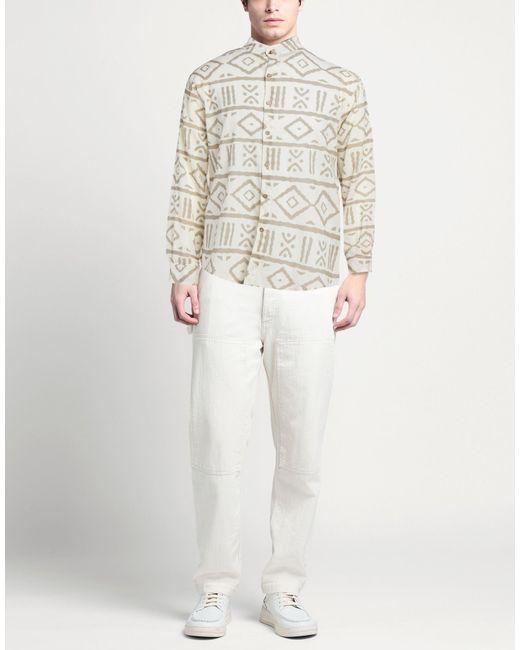 Camicia di TOOCO in White da Uomo