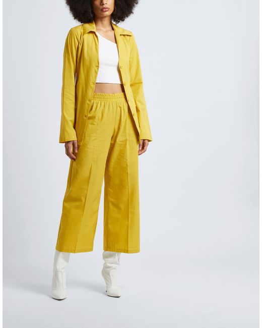 8 by YOOX Yellow Pants