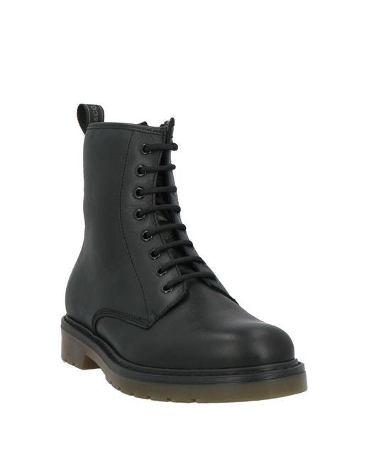 Igi&co Black Ankle Boots Leather