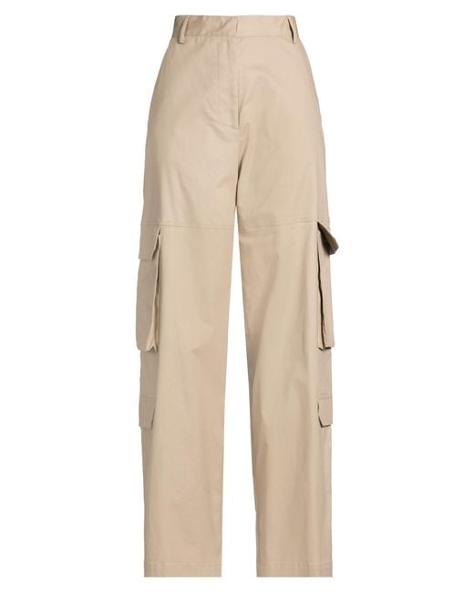 Manuel Ritz Natural Pants Cotton, Elastane