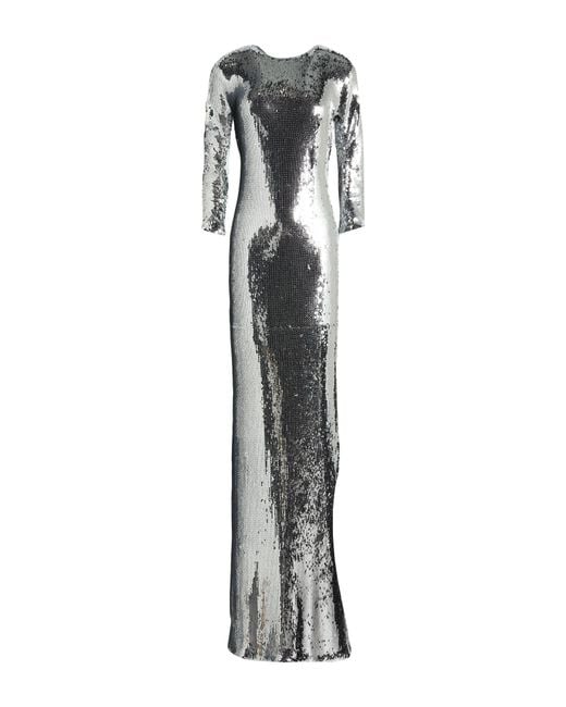 N°21 White Maxi Dress Polyester, Elastane