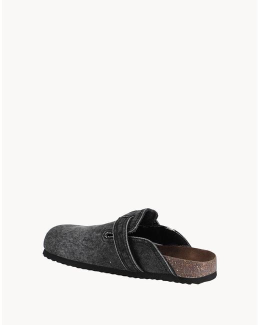 DIESEL Black Mules & Clogs for men