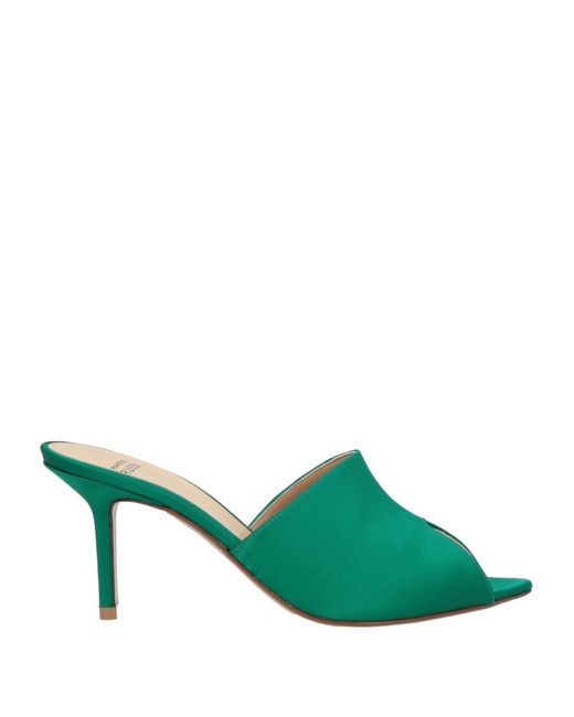 Francesco Russo Green Sandals