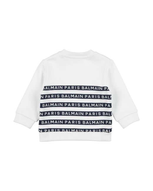 Balmain White Sweatshirt