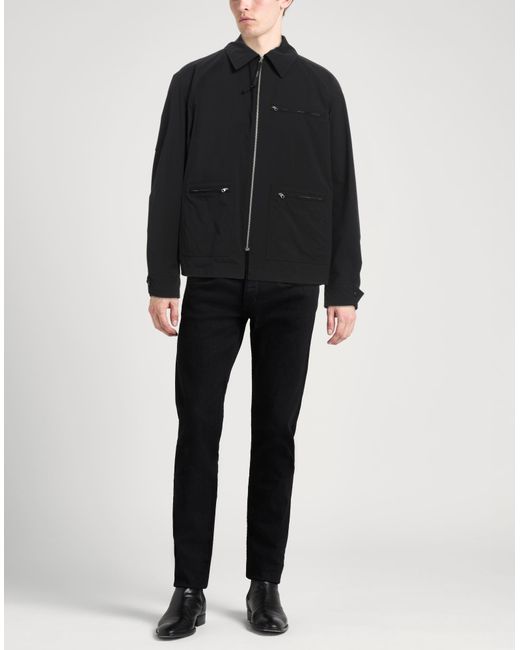 Aspesi Black Jacket Polyester for men