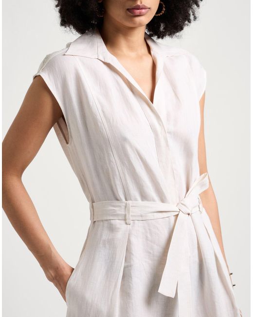 Peserico White Jumpsuit