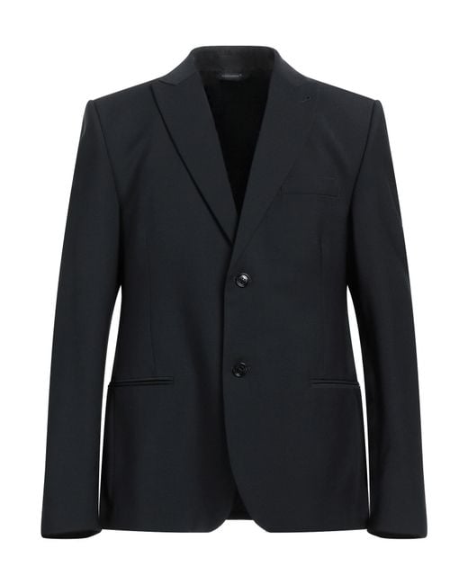 Daniele Alessandrini Black Blazer for men