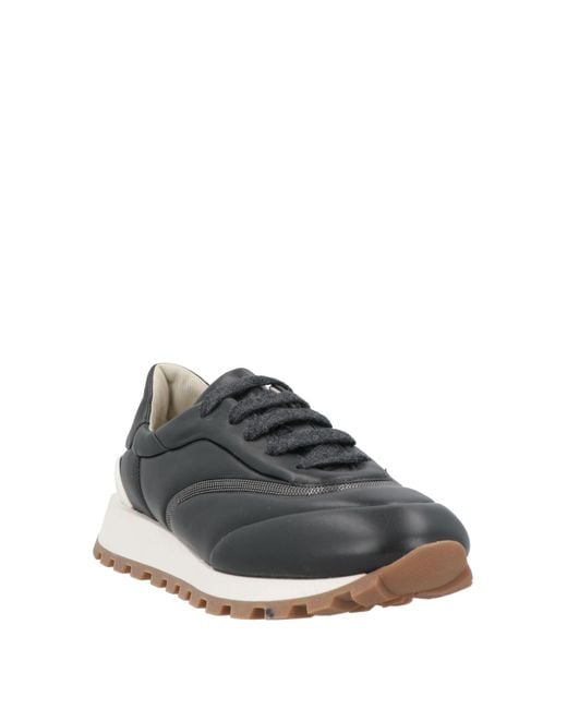 Brunello Cucinelli Gray Trainers