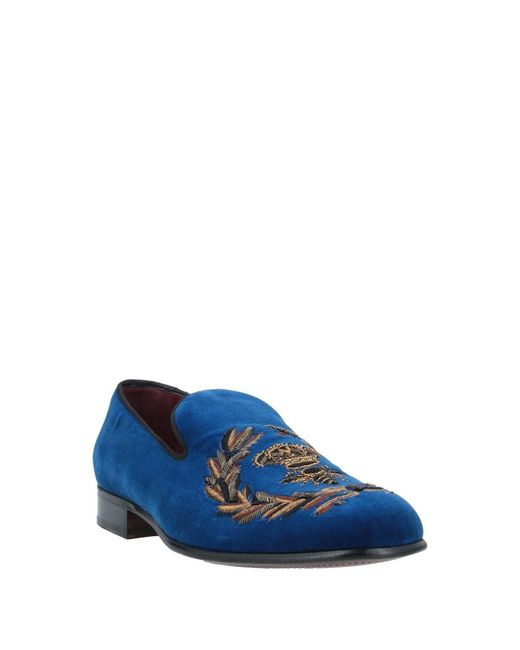 Dolce & Gabbana Blue Loafers for men