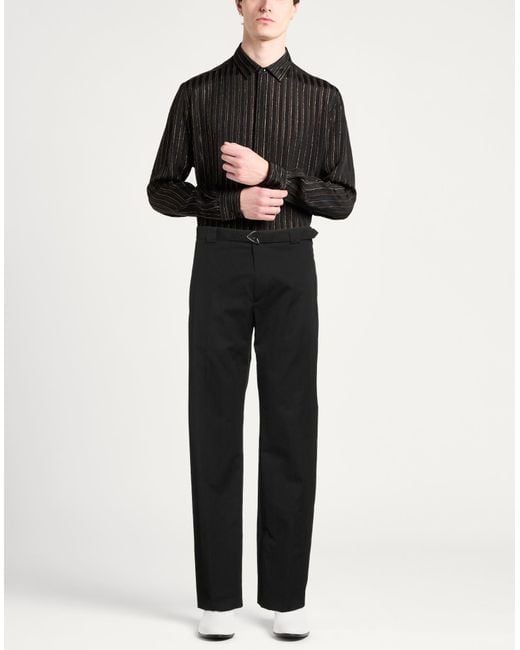 McQueen Black Pants for men