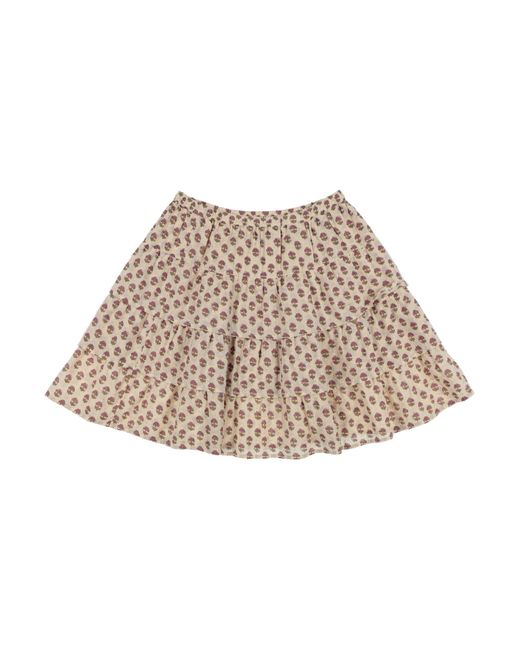 Bonton Natural Mini Skirt