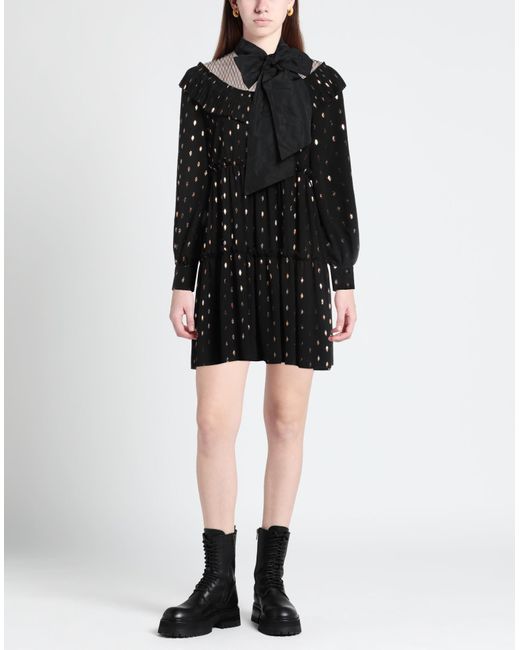 Frase - Francesca Severi Black Mini-Kleid