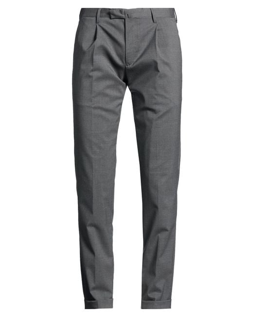 Briglia 1949 Gray Pants Virgin Wool, Polyester, Elastane for men