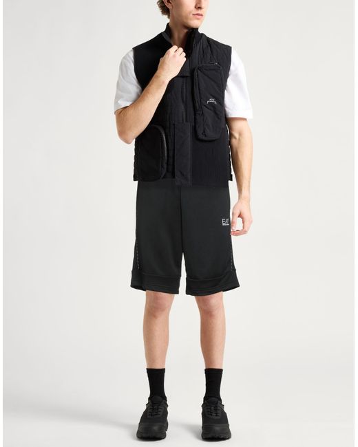 EA7 Black Shorts & Bermuda Shorts for men
