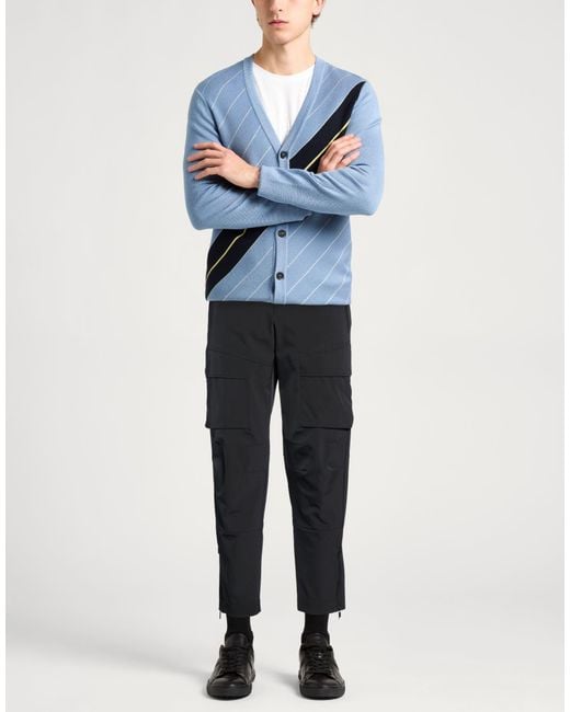 PT Torino Black Pants Polyester, Elastane for men