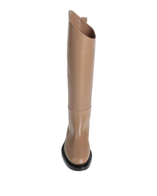 Jil Sander Brown Boot