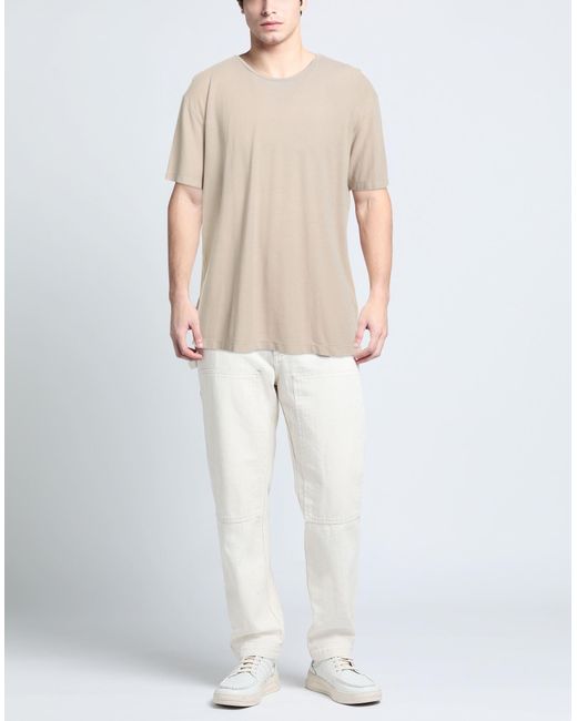 FILIPPO DE LAURENTIIS Natural T-Shirts for men