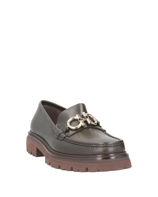 Ferragamo Gray Loafer for men
