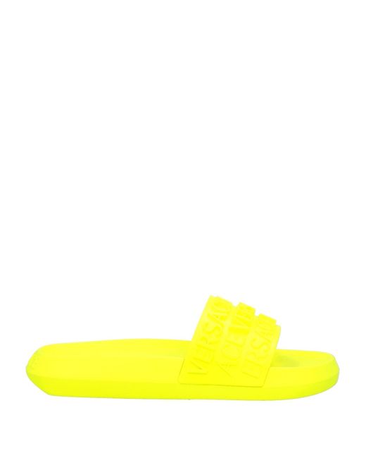 Versace Yellow Sandals for men