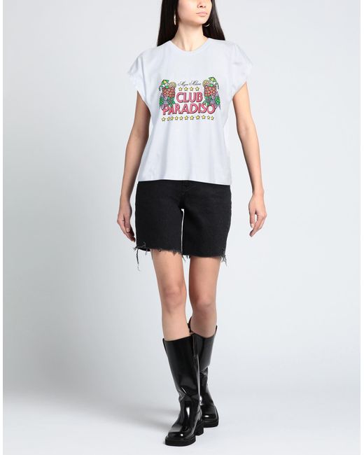 Camiseta MSGM de color White