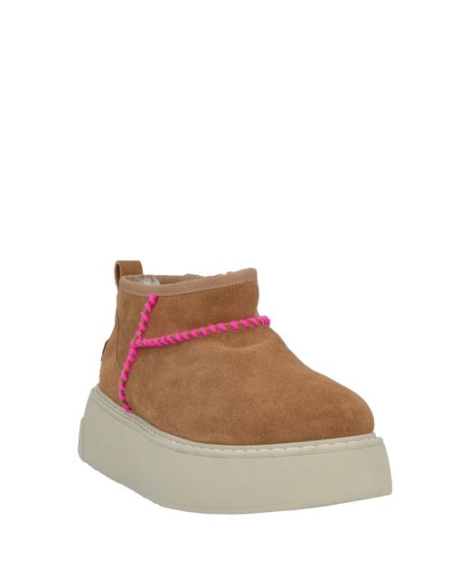 Colors Of California Brown Ankle Boots