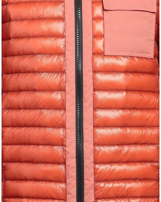 Add Orange Puffer for men
