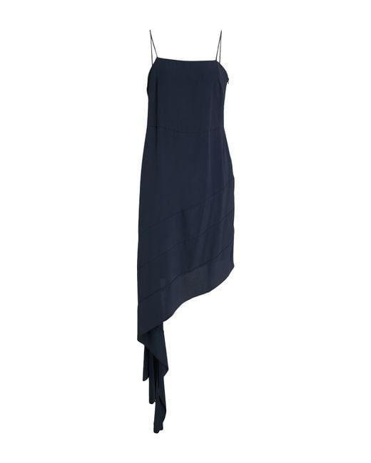 Grifoni Blue Mini Dress