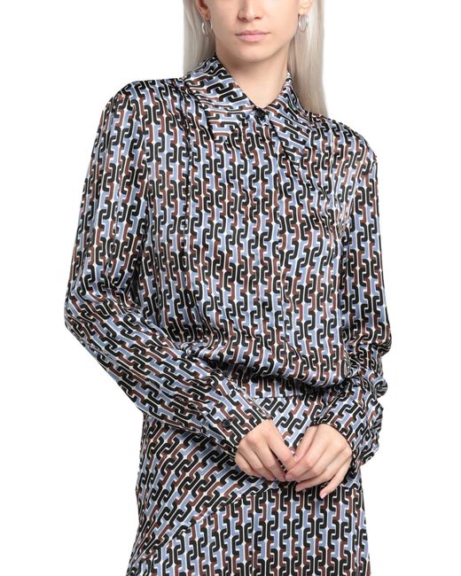 WEILI ZHENG Blue Shirt