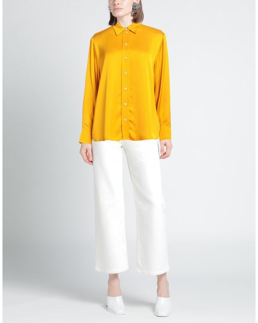 Ines De La Fressange Paris Yellow Shirt