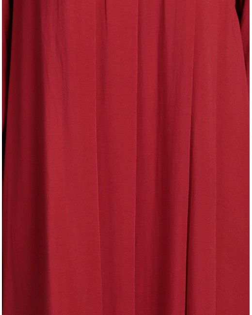Isabella Clementini Red Midi Dress