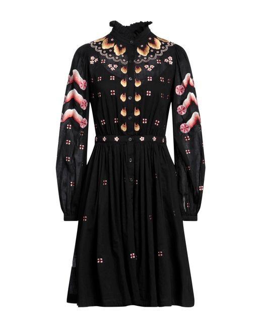 Temperley London Black Mini Dress