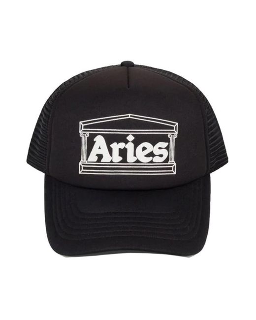 Cappello di Aries in Black da Uomo