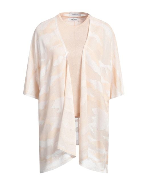 Gran Sasso White Twin Set Viscose, Polyester