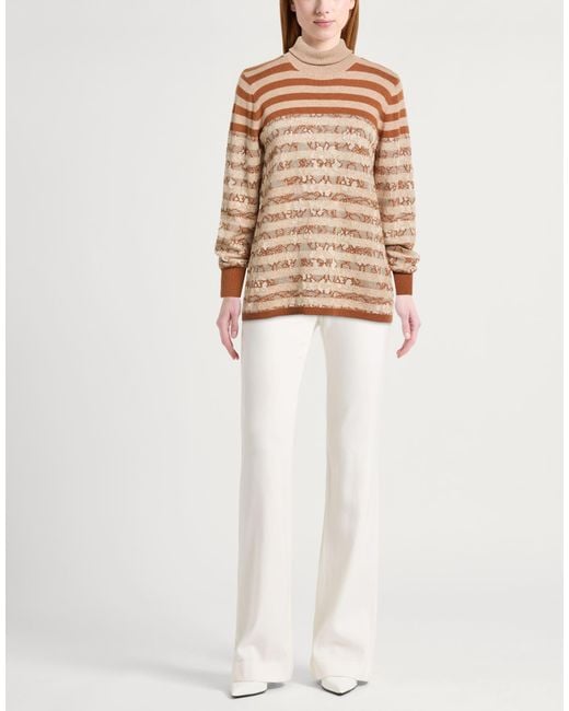 Diana Gallesi Brown Turtlenecks