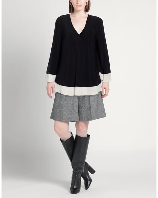Joseph Ribkoff Black Top Polyester, Elastane