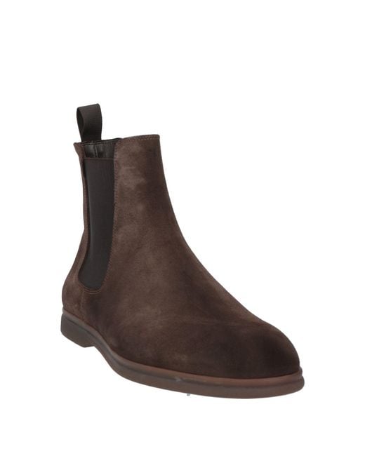 Doucal's Brown Ankle Boots for men